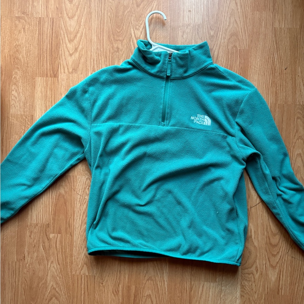 The North Face Turquoise Fleece Jacket